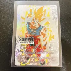 スーパードラゴンボールヒーローズ MM6 サンプルカード 孫悟空 ⑧★