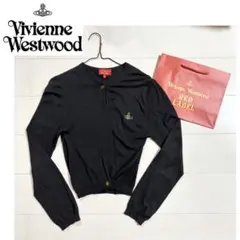Vivienne Westwood オーブ刺繍　カーディガン　ショッパー付きのサムネイル