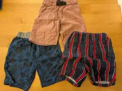 キッズ　100サイズ　半ズボン　3点セット