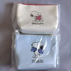DHC スヌーピー ポーチ 2個セット
