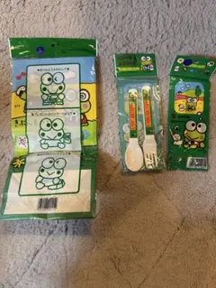 昭和レトロ けろけろけろっぴ サンリオ 未使用 サンリオ スプーンフォークバッグ