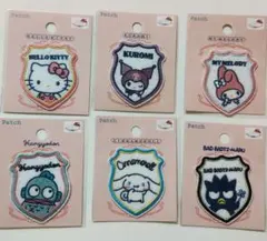 サンリオ ワッペン 6枚セット