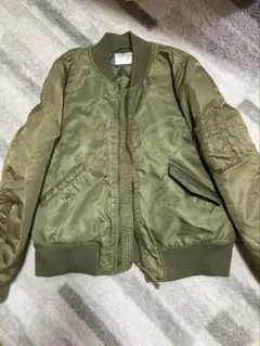 MA-1スタイルジャケット オリーブ