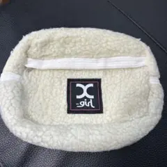 X-girl ボアポーチ レディース