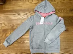 新品タグ付き未使用　ビームスゴルフBEAMS GOLF パーカーグレーMサイズ