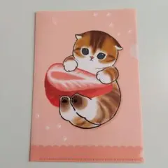 いちごにゃん モフサンド 購入特典 クリアファイル mofusand展