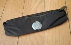 【新品・未使用】Kipling ペンケース ポーチ ダークブラウン