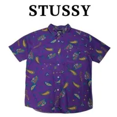 00s STUSSY 半袖シャツ ペイズリー柄 ステューシー バンダナ柄のサムネイル