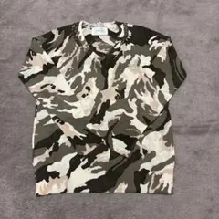 BEIGE カモフラージュ柄ニットのサムネイル