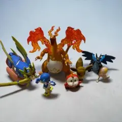 ポケモン モンコレフィギュア 7体セット /リザードン等