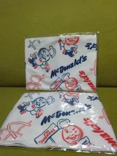 マクドナルド タオル 2枚セット