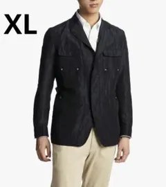 完売品✨XL リネン ブルゾン インターメッツォ テーラードジャケット