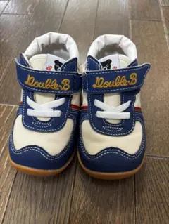 【美品13.5cm】ミキハウスdouble.B スニーカー