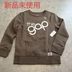 【新品未使用】GAP トレーナー 120cm ブラウン ロゴ