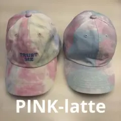 PINK-latte タイダイ柄キャップ2点セットのサムネイル