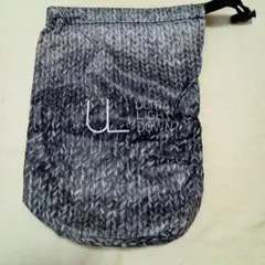 UL (Ultra Light Down) 巾着袋 グレー