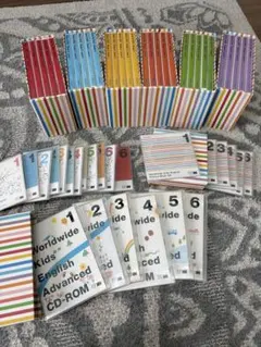 ワールドワイドキッズ DVD5巻×6ステージ 歌のCD6枚セット - メルカリ