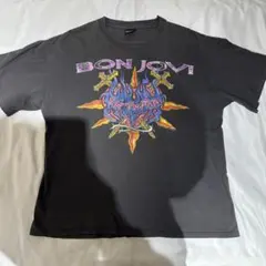 BON JOVI ヴィンテージ バンドTシャツ 両面プリント BON JOVI ヴィンテージ バンドTシャツ 両面プリント - メルカリ