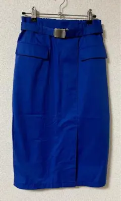 VIS タイトスカート　青　Mサイズ