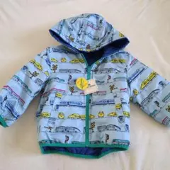 【新品】マザウェイズ ✽ 新幹線 リバーシブル アウター 97cm