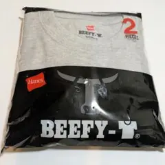 Sサイズ【新品・未開封】Hanes ビーフィー Tシャツ　グレー　2枚組