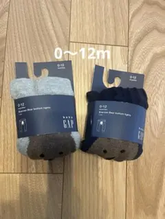 gap くまタイツ 80