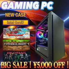 売り尽くし特大セール！】Core i7&新品ケース ゲーミングPC！A11