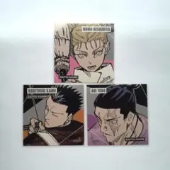 呪術廻戦 スクエアステッカーコレクション 第1弾 東堂葵 加茂憲紀 西宮桃