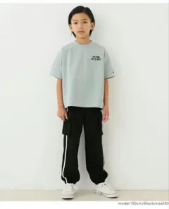 2枚セット⭐エンボスジョガーパンツ キッズ coca⭐150cmのサムネイル