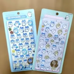 即日発送　ちいかわ ハチワレ 3Dステッカー　立体シール