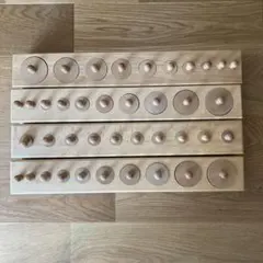 モンテッソーリ教具 円柱さし Nienhuis - メルカリ