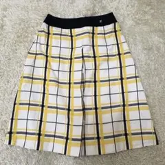 courregesクレージュ　チェックスカート　36サイズのサムネイル
