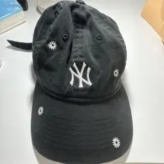 New Era 9TWENTY ブラック 花柄キャップ M/L ゆきエラ | Mercari