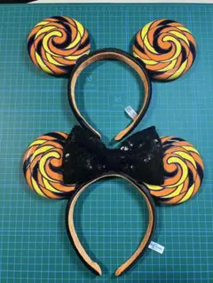ディズニーハロウィーン　カチューシャ　ペアセット