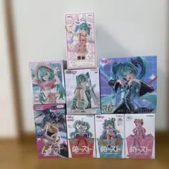 初音ミク 新作含むプライズフィギュア 8体セット まとめ売り - メルカリ