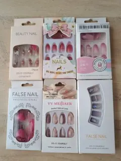 ネイルチップセット 6個セット