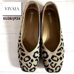 美品■VIVAIA■フラットシューズ■Margot2.0 スクエアトゥ Vカット
