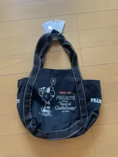 PEANUTS バルーンバッグ スヌーピー　チャーリィー　新品未使用自宅保存