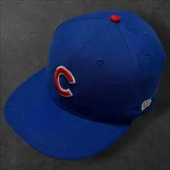 NEW ERA 9FIFTY キャップ ワンポイントロゴ ブルー シカゴカブス