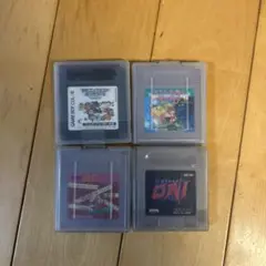 ゲームボーイ ソフト4セット