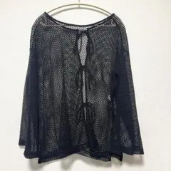 CIAOPANIC TYPY メッシュ2wayカーディガン 黒