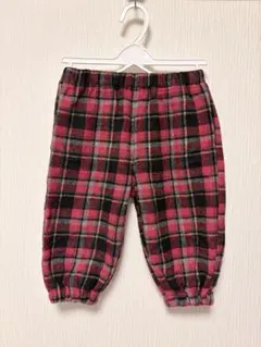 m icorr id チェック柄 パンツ 90cm しまむら
