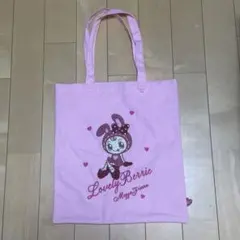 ベリエちゃん　さがら刺繍　トートバッグ　メゾピアノのサムネイル