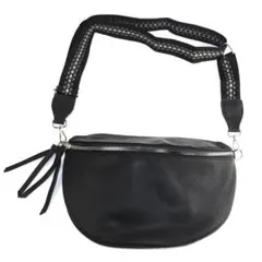 【新品】斜め掛け ショルダー メッセンジャーバッグ 黒 ブラック ユニセックス