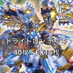 遊戯王 竜輝巧 ドライトロン デッキ 本格構築 メイン40枚＋EX15枚