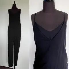 ZARA ザラ オールインワン サロペット つなぎ オーバーオール ブラック 黒