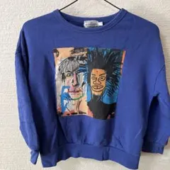 【お値下げ中✨】MARKEY'S イラストトレーナー　130センチ