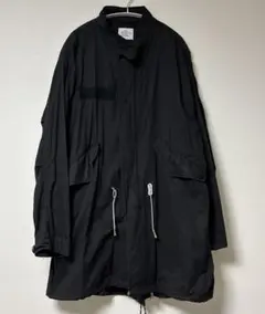 バッカーズ　BACKERS ブラックモッズコート ミリタリーコート