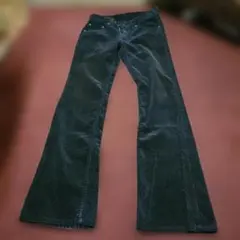 リーバイス517ブラックブーツカットコーデュロイw28