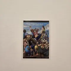 ワンピース　ROMANCE DAWN STRAW HAT CREW　ウエハース